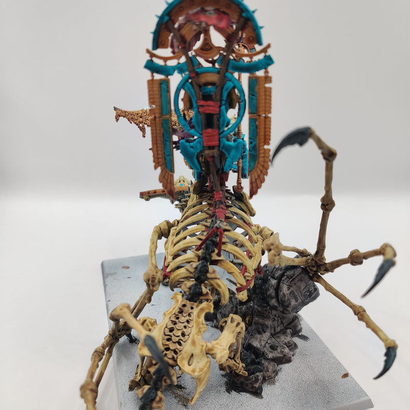 Tomb Kings of Khemri Liche Priest on Necrolith Bone Dragon - Painted AU069