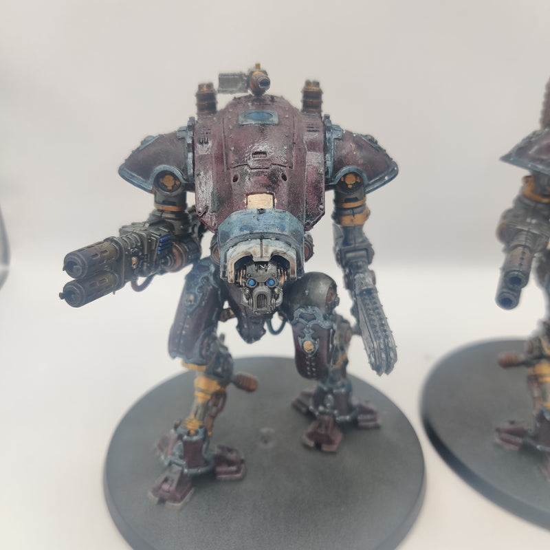 Warhammer 40k Imperial Knights Armiger Warglaives - Painted AX091