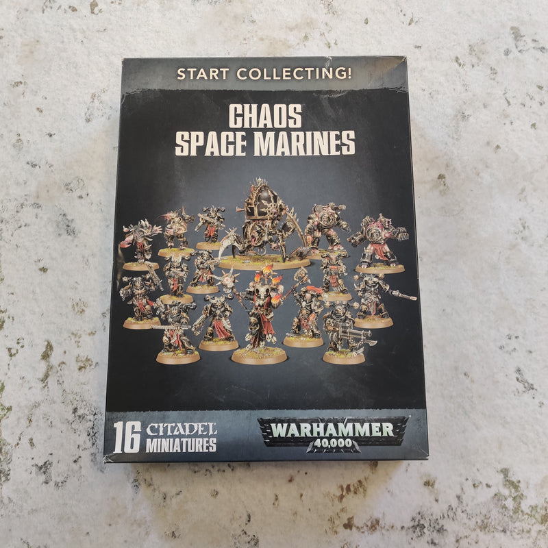 Warhammer 40k Start Collecting Chaos Space Marines AY082 AY082-NS0603-0306