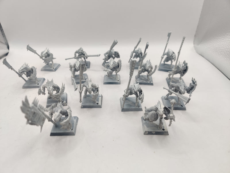 Warhammer Old World Lizardmen Saurus Warriors x16 - BC163