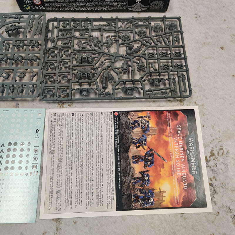 Warhammer 40k Space Marines Vanguard Veteran Squad - In Box AY302