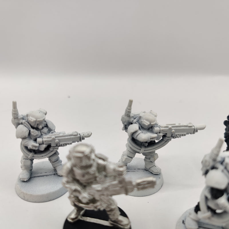 Warhammer 40k Astra Militarum Kasrkin Storm Troopers Metal AT228