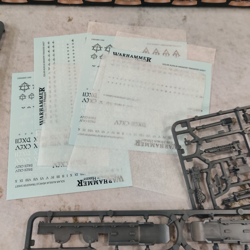 Horus Heresy Solar Auxilia Battle Group - Missing 5 Infantry AV092