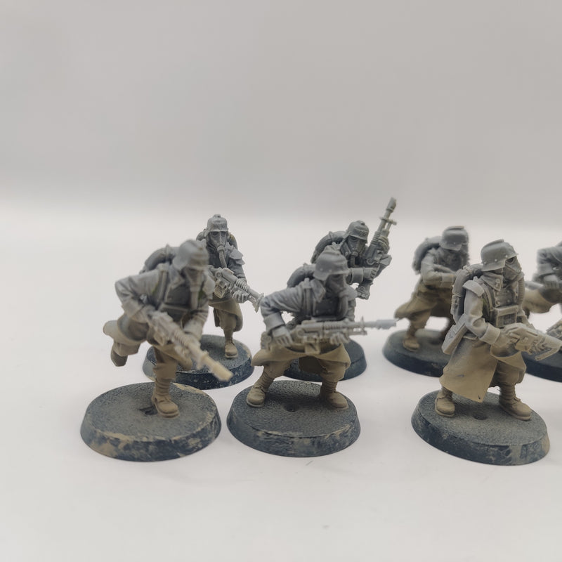 Warhammer 40k Forgeworld Death Korps of Krieg Squad Advancing AD022