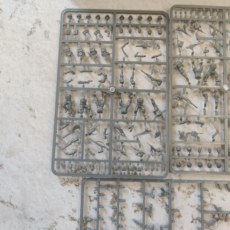 Bolt Action US Airborne x17 on Sprue AV186