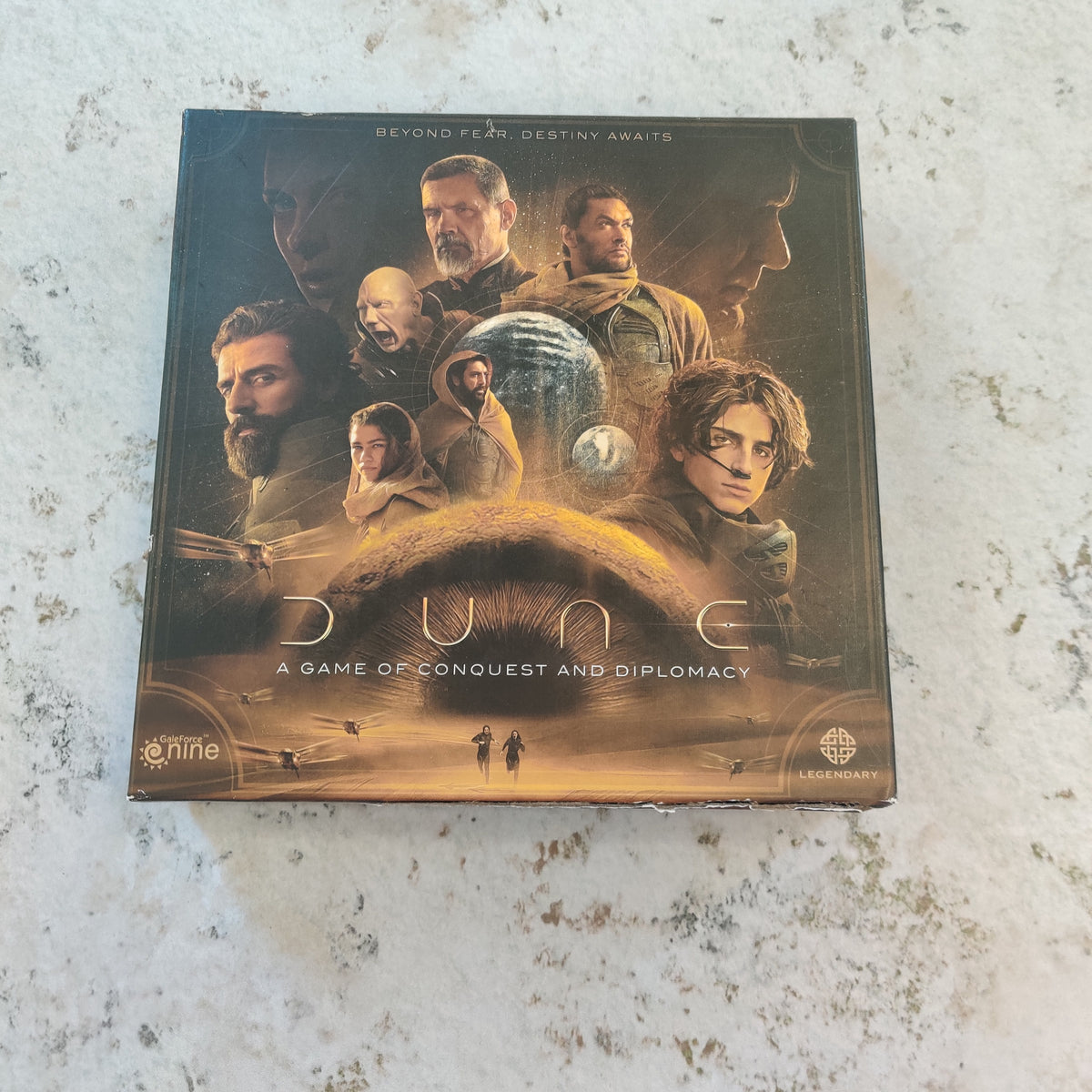 Dune: A Game of Conquest and Dimplomacy - Damaged Box / Complete AV051