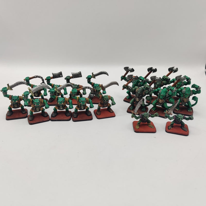 Warhammer Heroquest Orcs and Fimir - Painted AT124