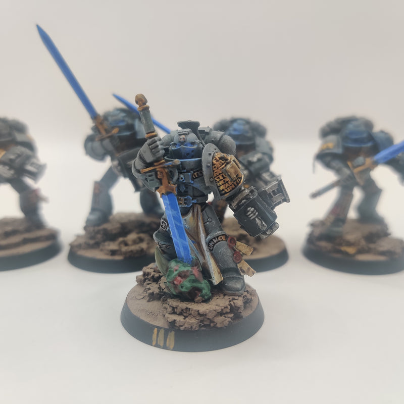 Warhammer 40k Grey Knights Strike Squad - Painted AT138