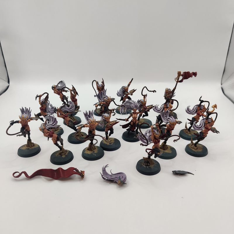 Age of Sigmar Daughers of Khaine Sisters of Slaugher x20 - Painted AI115