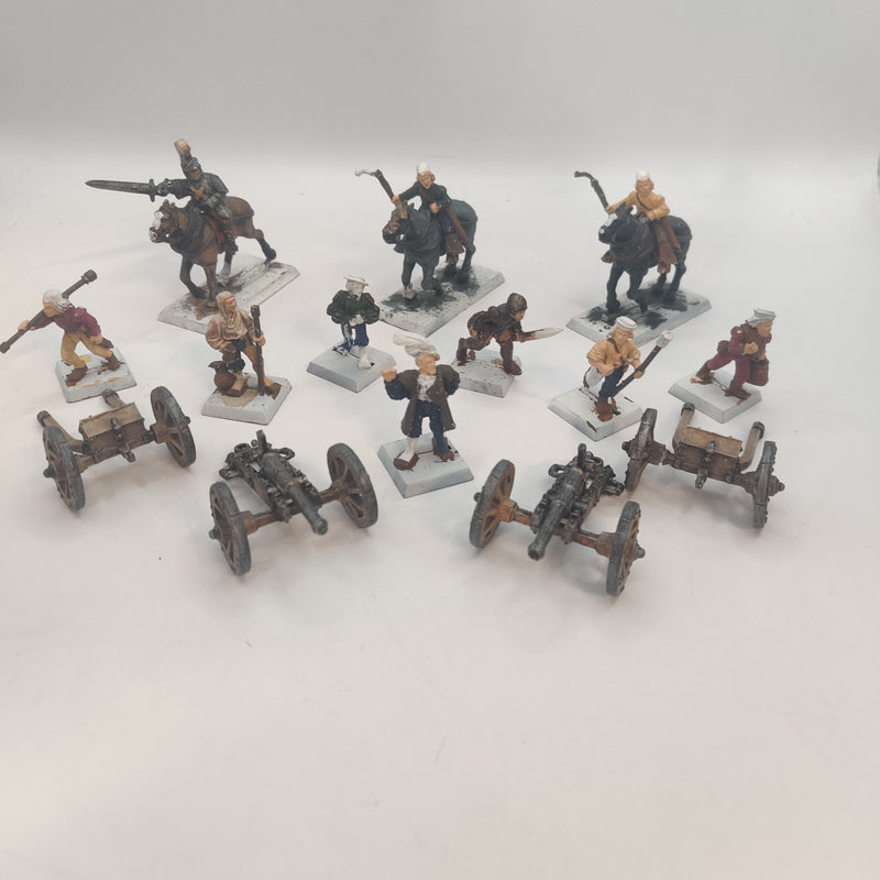 Fantasy Cannons and Crew Officer and Slingers AD076