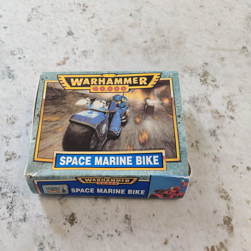 Warhammer 40k Space Marine Bike in 3rd Edition Damaged Box BB080