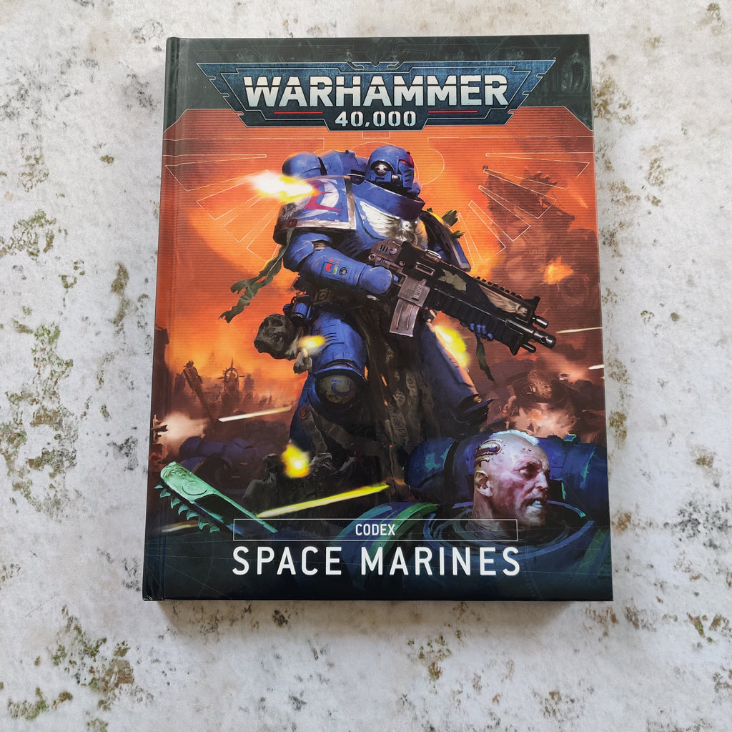 Warhammer 40k Codex Space Marines - Damaged Cover - Code unused