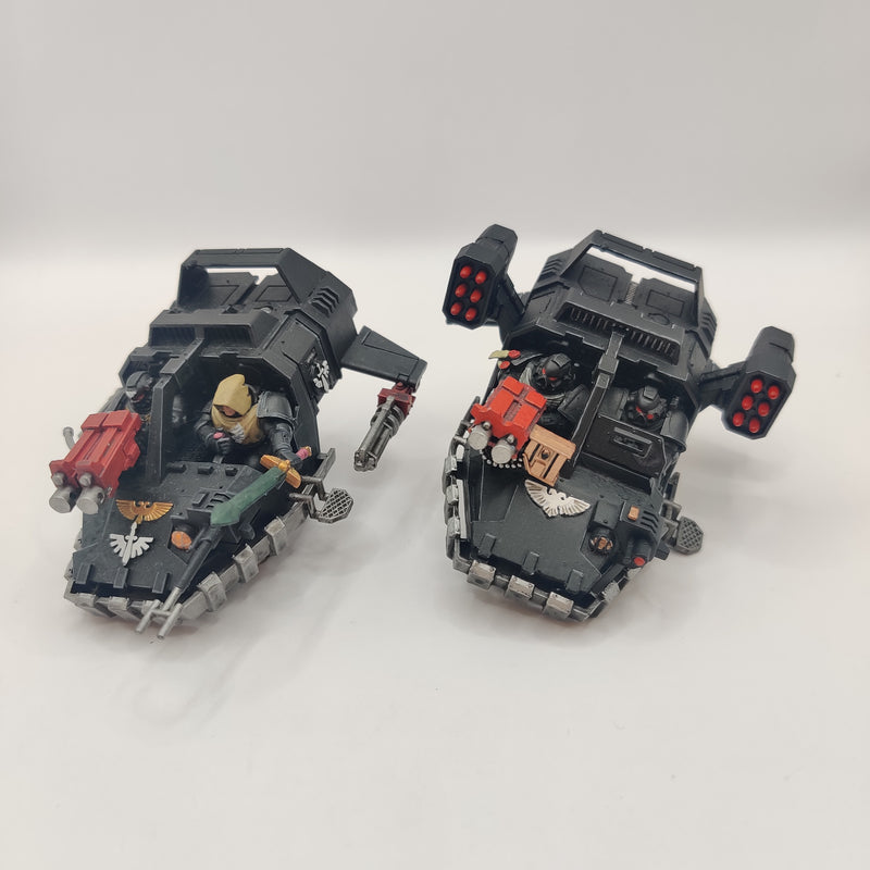 Warhammer 40k Dark Angels Ravenwing Landspeeders x2 BF018