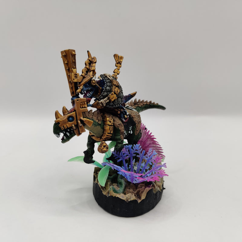 Age of Sigmar Seraphon Cold One  Cavalry Hero - Well Painted BA121