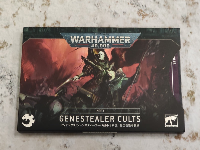 Warhammer 40k Index Cards Genestealer Cults AY004