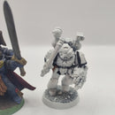 Warhammer 40k Space Marine Captain, Champion and Apothecary BC079