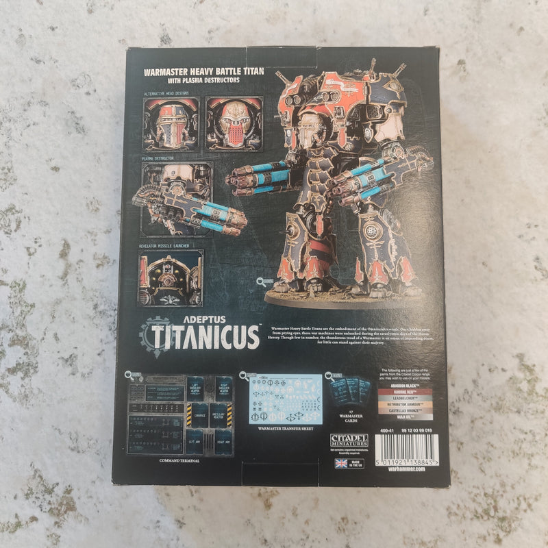 Adeptus Titanicus Warmaster Heavy Battle Titan - in box AV198