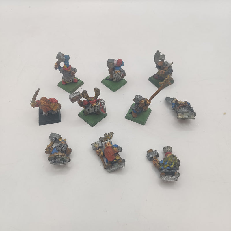 Warhammer Fantasy Marauder Dwarfs x10 Metal OOP AJ062