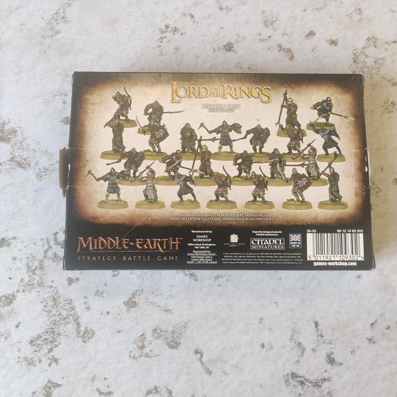 Lord of the Rings MESBG Mordor Orcs in Box AV065