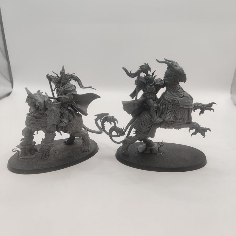 Age of Sigmar Stormcast Eternals Vandus Hammerhand and Lord-Arcanum on Gryph-Charger AW114-0411