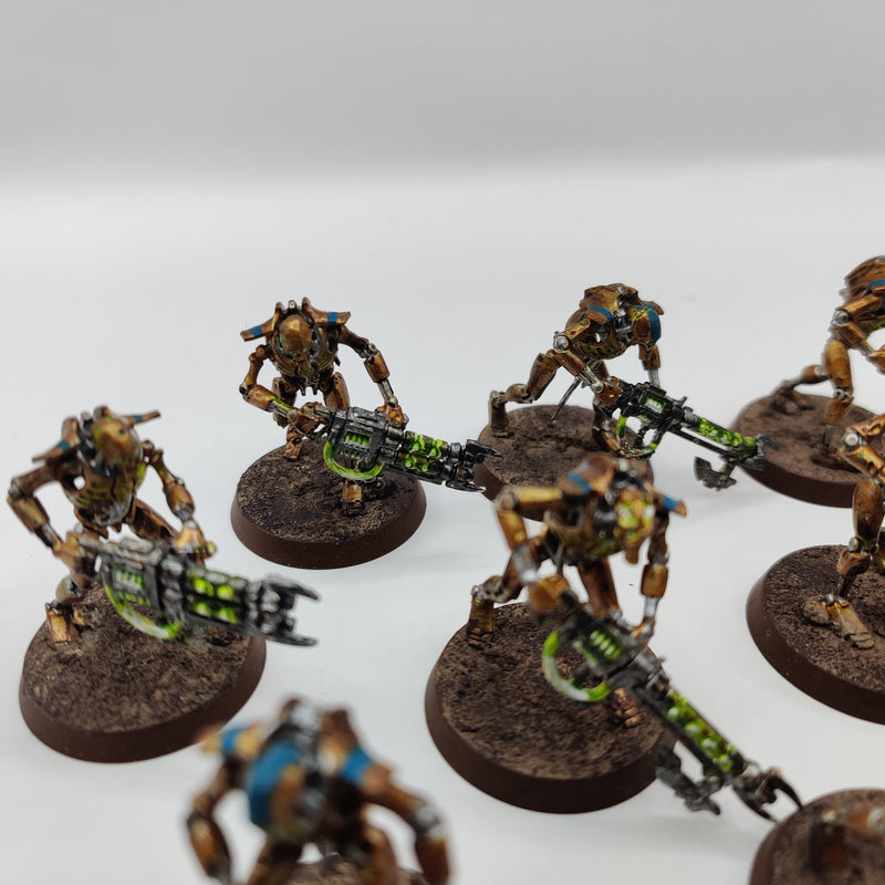 Warhammer 40k Necron Warriors x10 Painted AH031