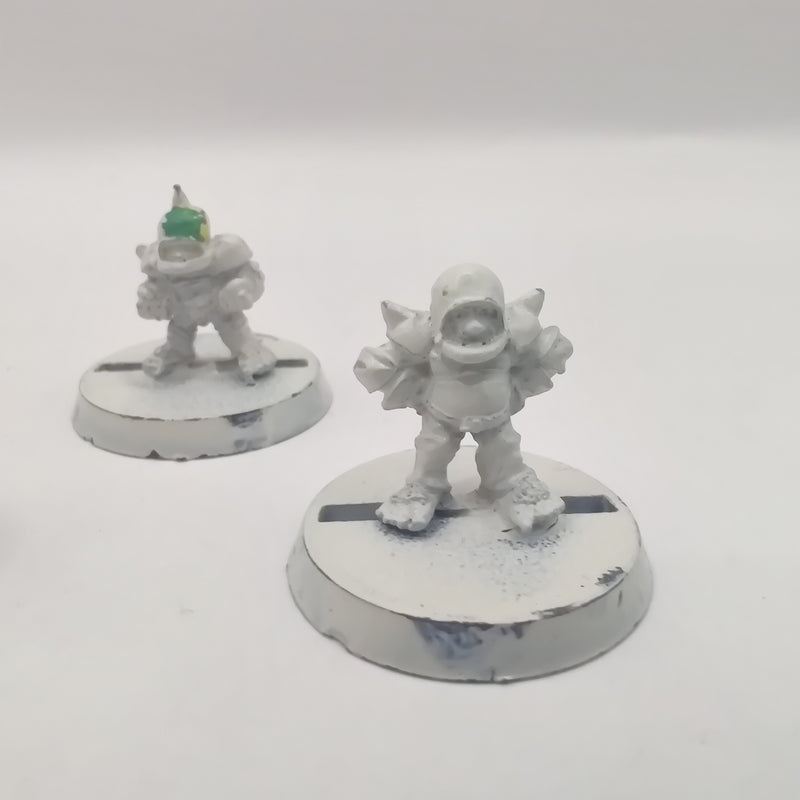 Blood Bowl 2nd Edition Puggy Baconbreath and Halflings - Metal OOP AD082