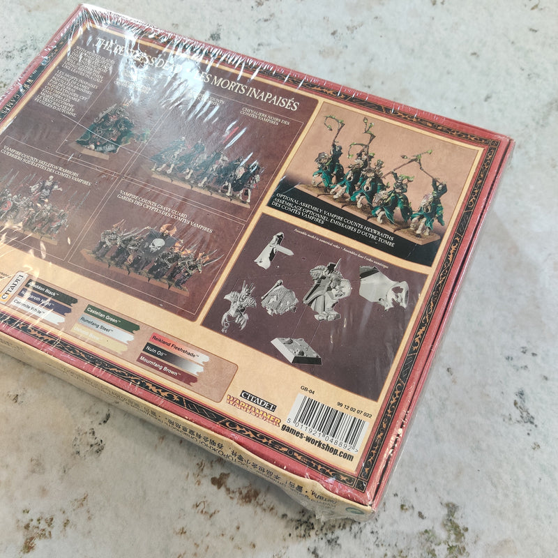 Warhammer Fantasy Vampire Counts The Restless Dead Army Box - SEALED AV126