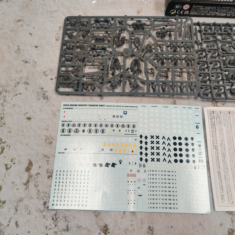 Warhammer 40k Space Marines Vanguard Veteran Squad - In Box AY302