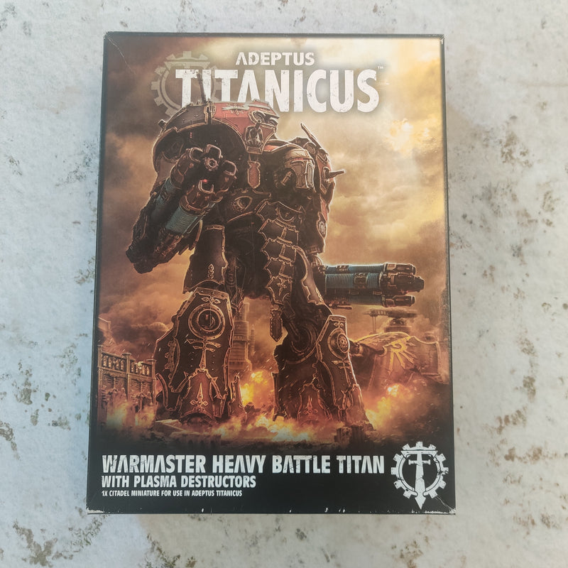 Adeptus Titanicus Warmaster Heavy Battle Titan - in box AV198