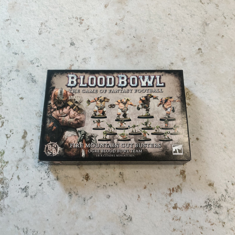 Blood Bowl Fire Mountain Gut Busters Ogre Team AY097-0311