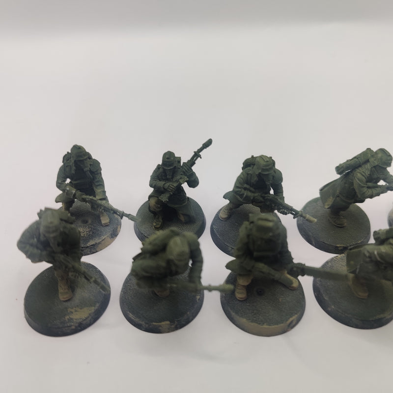 Warhammer 40k Forgeworld Death Korps of Krieg Squad Advancing AI165