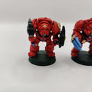 Warhammer 40k Blood Angels Assault Terminators x2 - Metal OOP AZ009