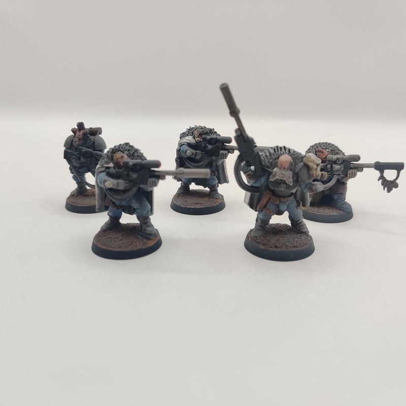 Warhammer 40k Space Wolf Scouts Squad with Sniper Rifles AC038