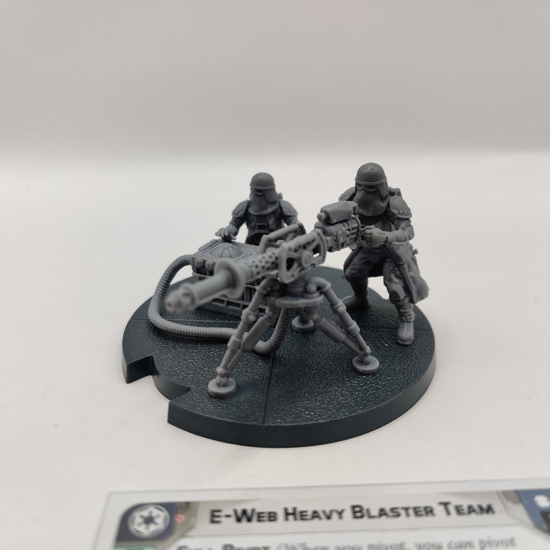 Star Wars Legion Empire E-Web Heavy Blaster Team - inc Cards AI169