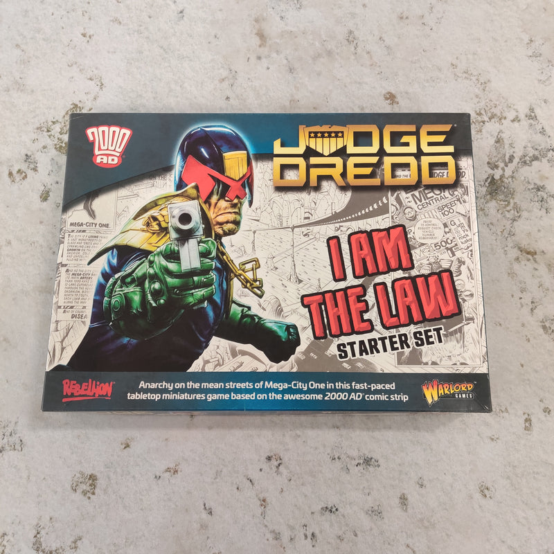 Warlord Games Judge Dredd I am the Law Starter with Extras AY115