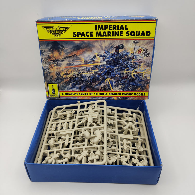 Warhammer 40k Imperial Space Marine Squad Rogue Trader 0757 missing 1 marine BD166