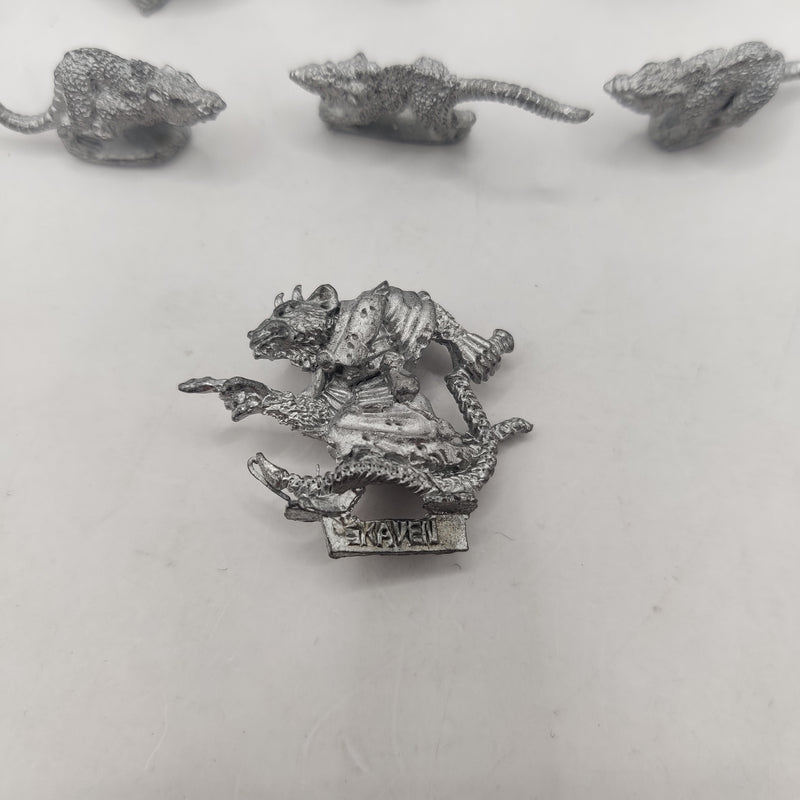 Warhammer Fantasy Skaven Packmaster and Rats x9 BA136