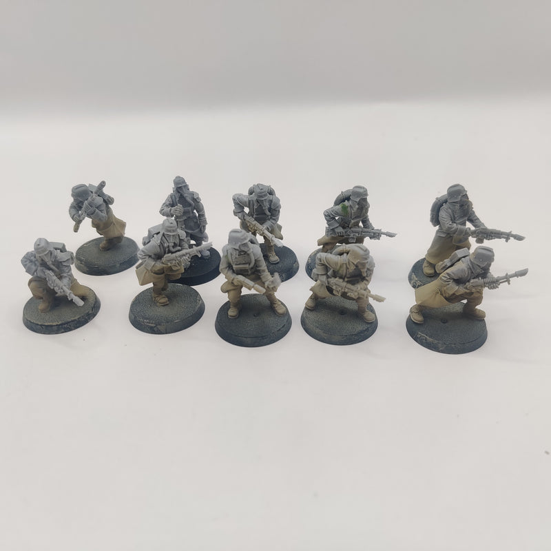 Warhammer 40k Forgeworld Death Korps of Krieg Squad Advancing AI204