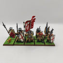 Warhammer the Old World Bretonnian Men a Arms - Painted AZ143
