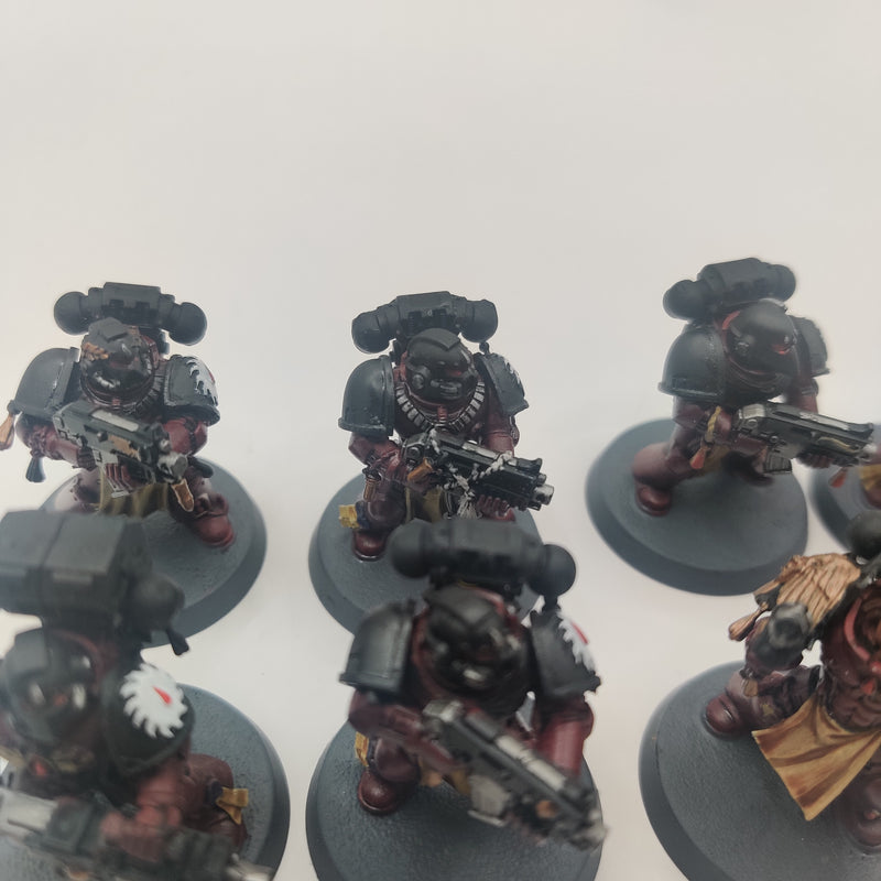 Warhammer 40k Flesh Tearers Tactical Marines x 10 - Painted AC038