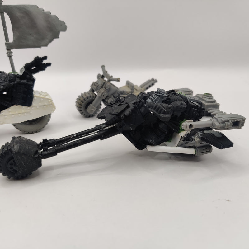 Warhammer 40k Orks Converted Warbikers AD090