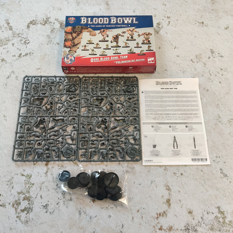 Blood Bowl Ogre Team Complete NIB BD076