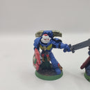 Warhammer 40k Space Marine Captain, Champion and Apothecary BC079
