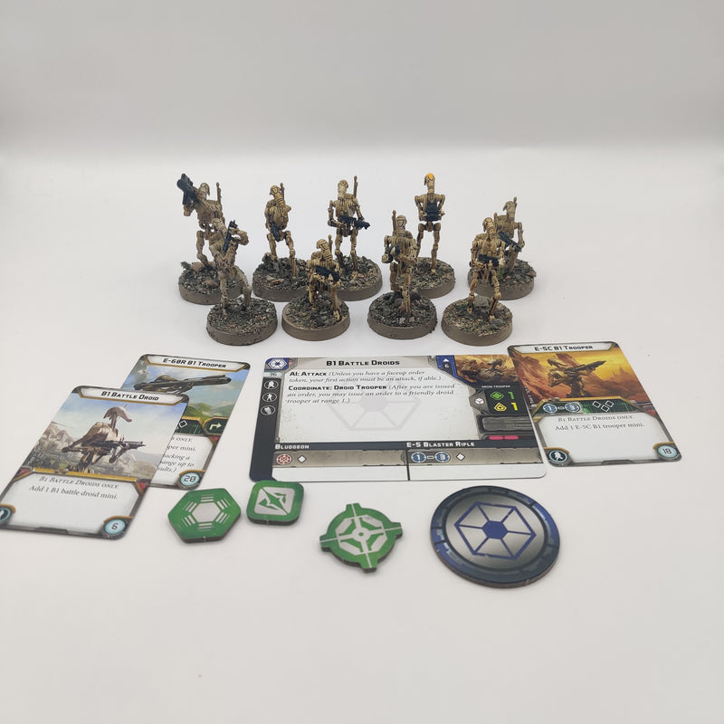 Star Wars Legion B1 Battle Droids unit - Painted AQ014