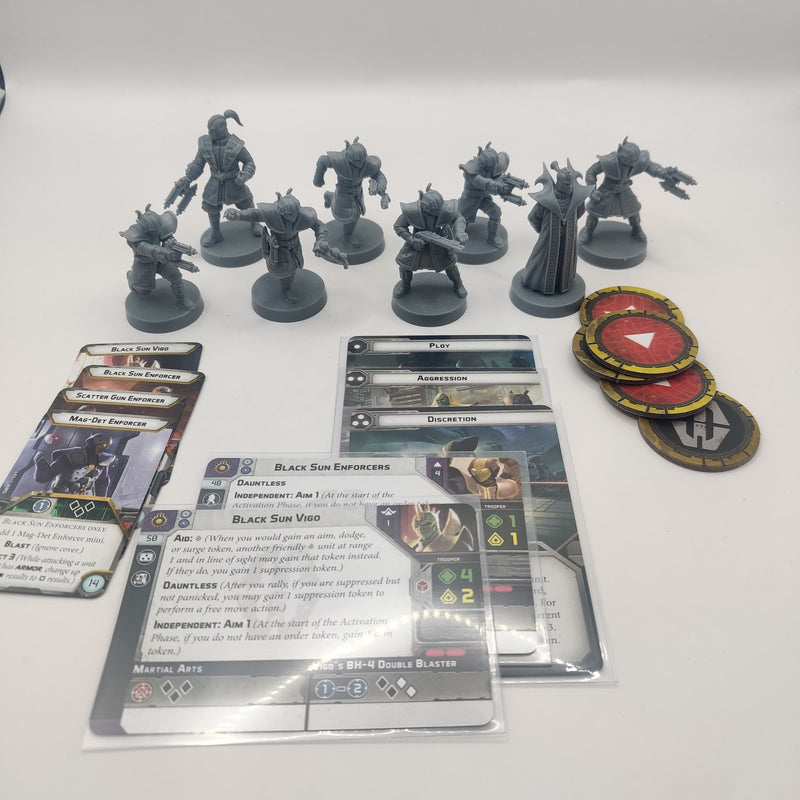 Star Wars Legion Shadow Collective Black Sun Enforcers AO016