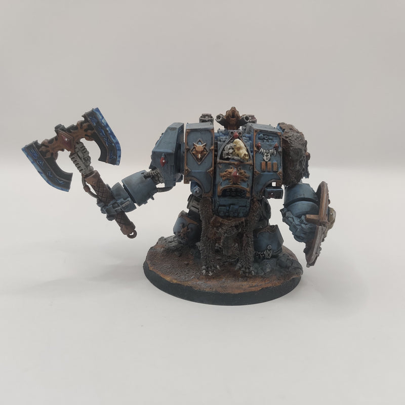 Warhammer 40k Space Wolves Venerable Dreadnought - Painted AF053