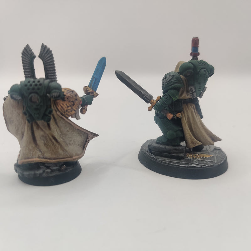 Warhammer 40k Dark Angels Captain and Primaris Lieutenant - Painted AU024