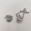 Warhammer Fantasy Skaven Packmaster and Standard Bearer AZ153
