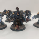 Warhammer 40k Space Wolves Wolf Guard Terminators with Lightning Claws - Painted AQ004