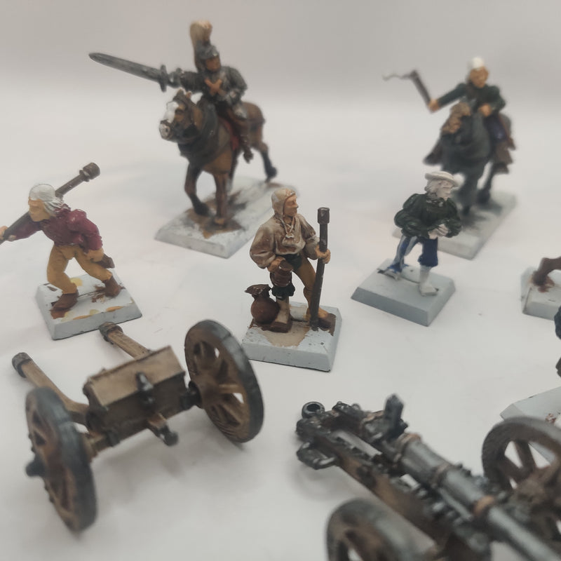 Fantasy Cannons and Crew Officer and Slingers AD076